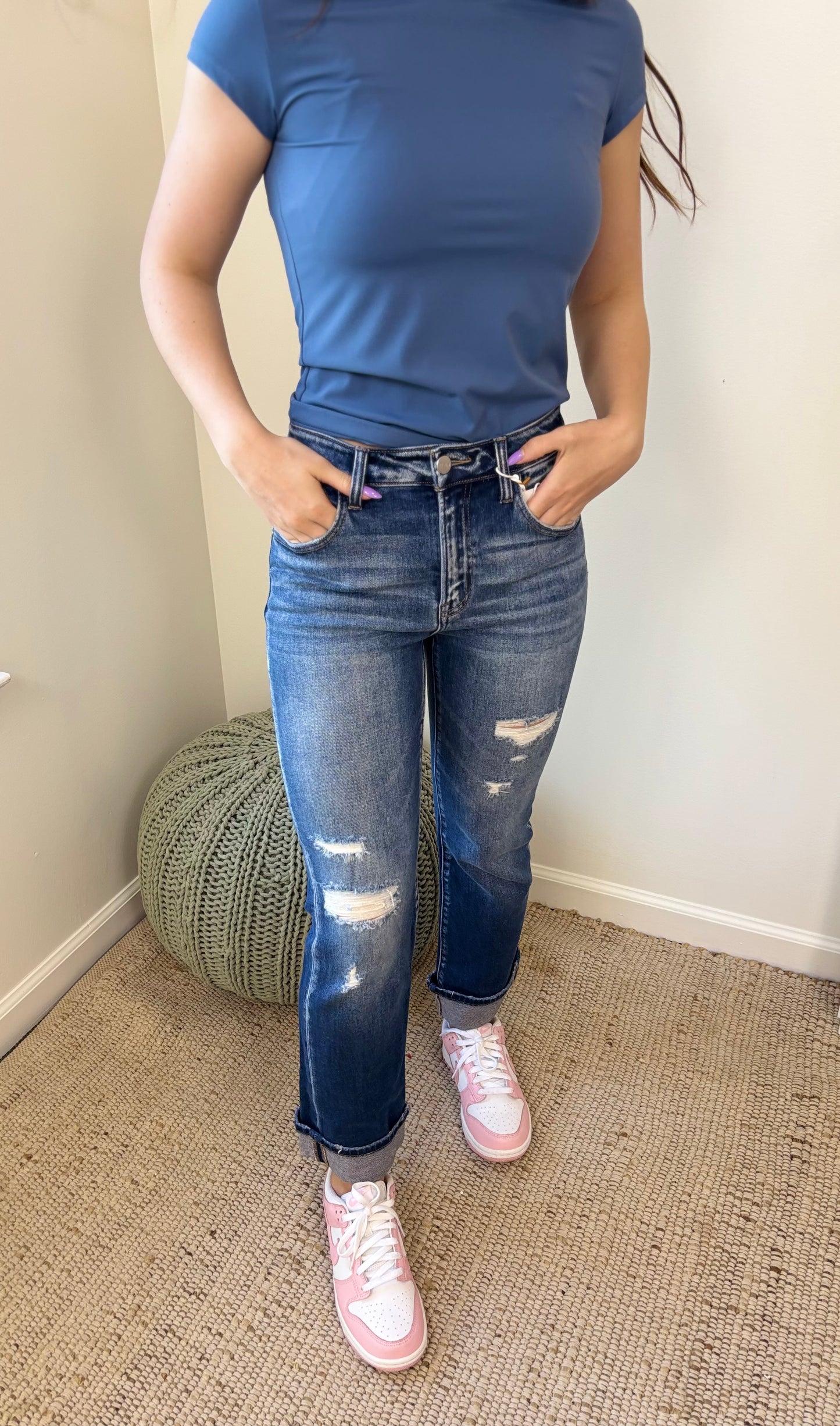 Rowan Cuffed Jean