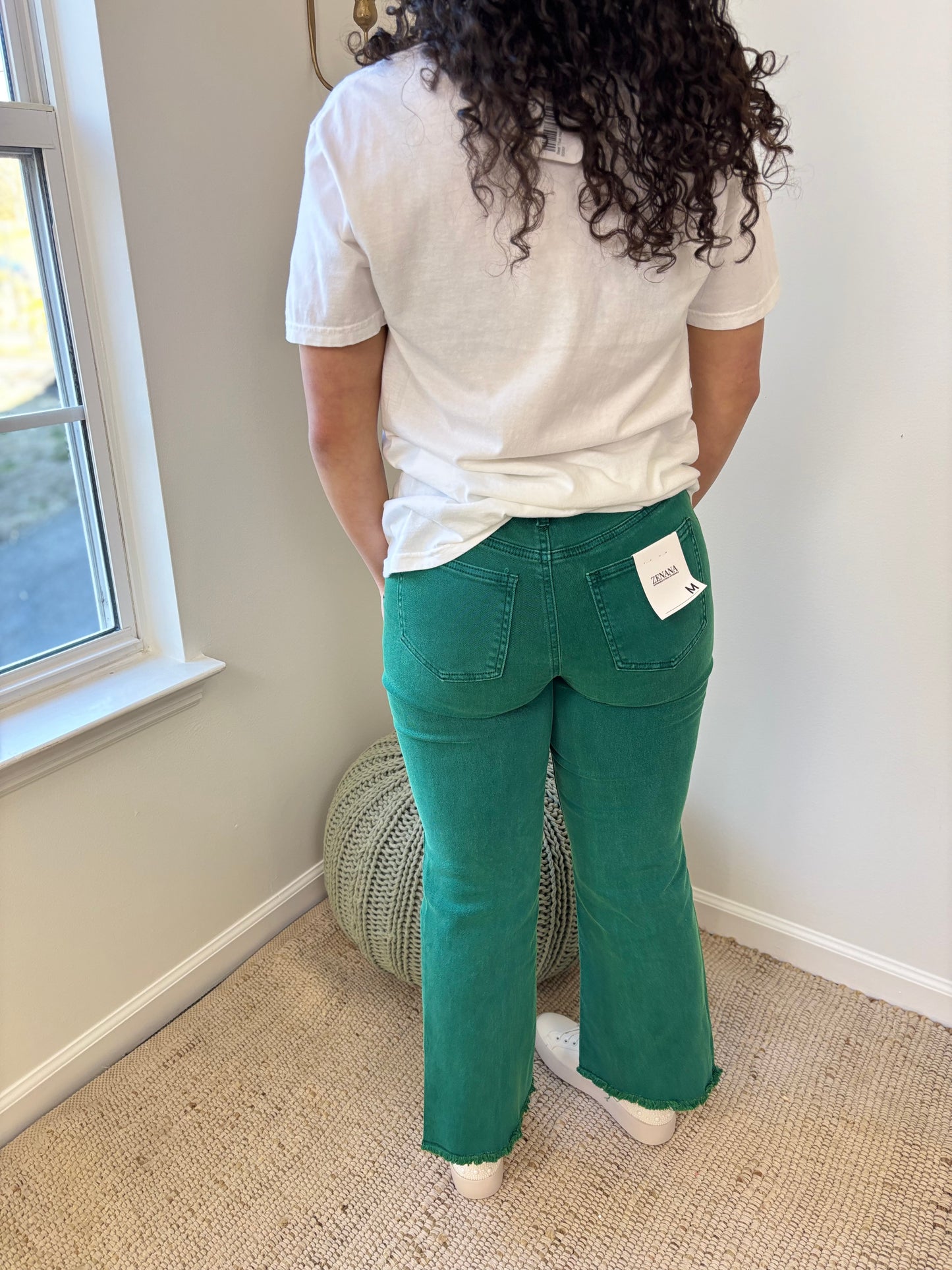 Green Zenana pants