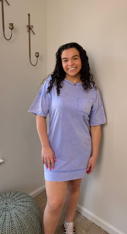 Easy Days Dress Blue