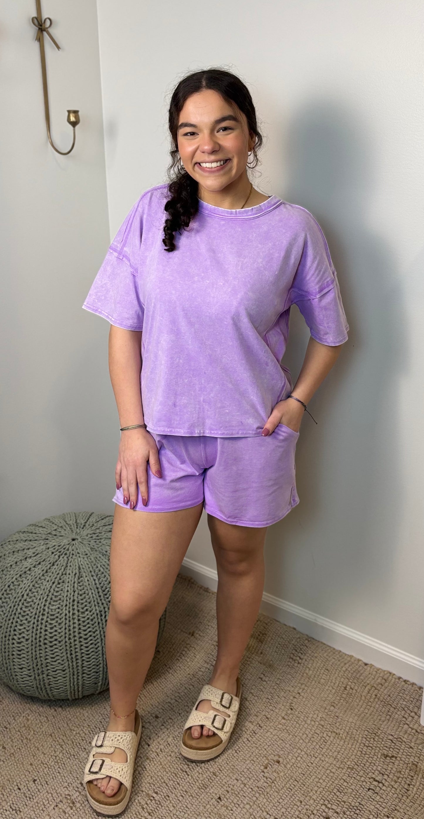 Easy Days Acid Wash Lavender