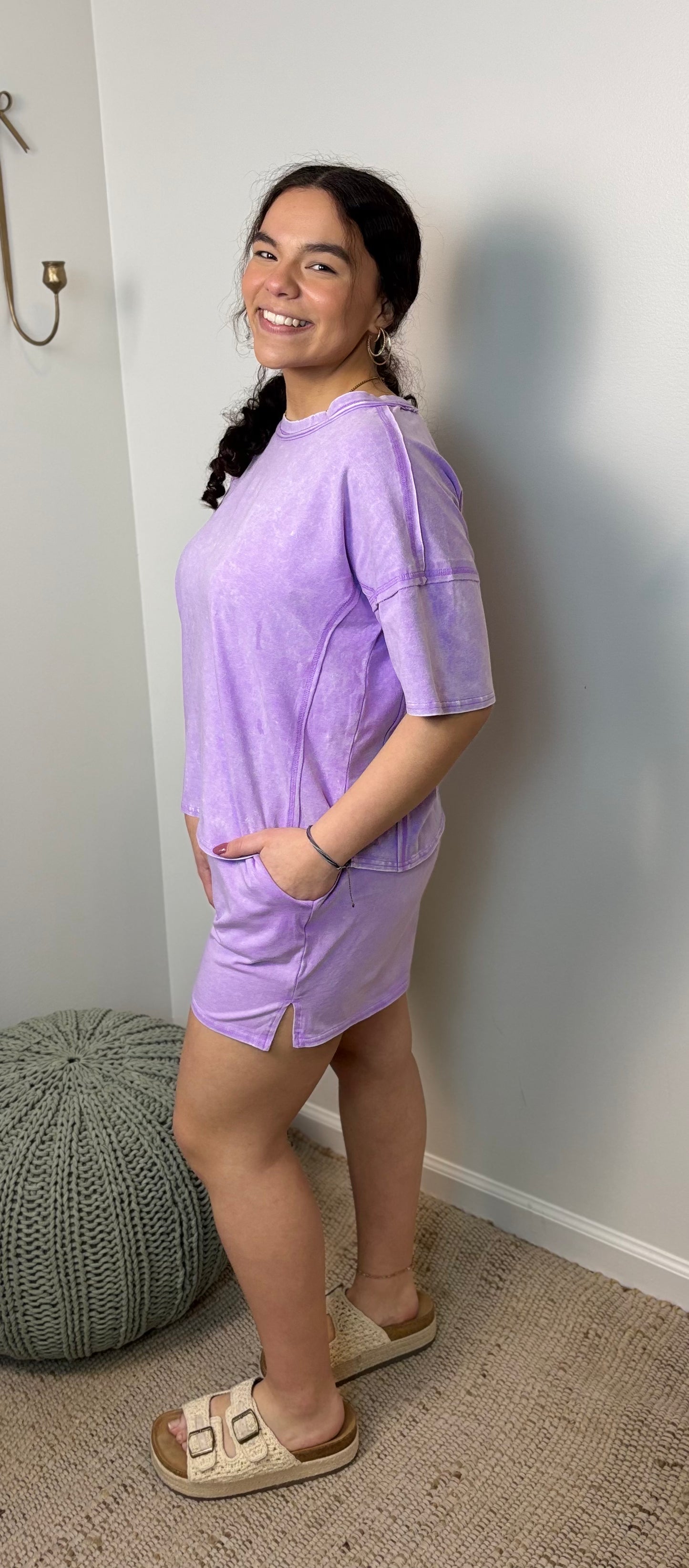 Easy Days Acid Wash Lavender
