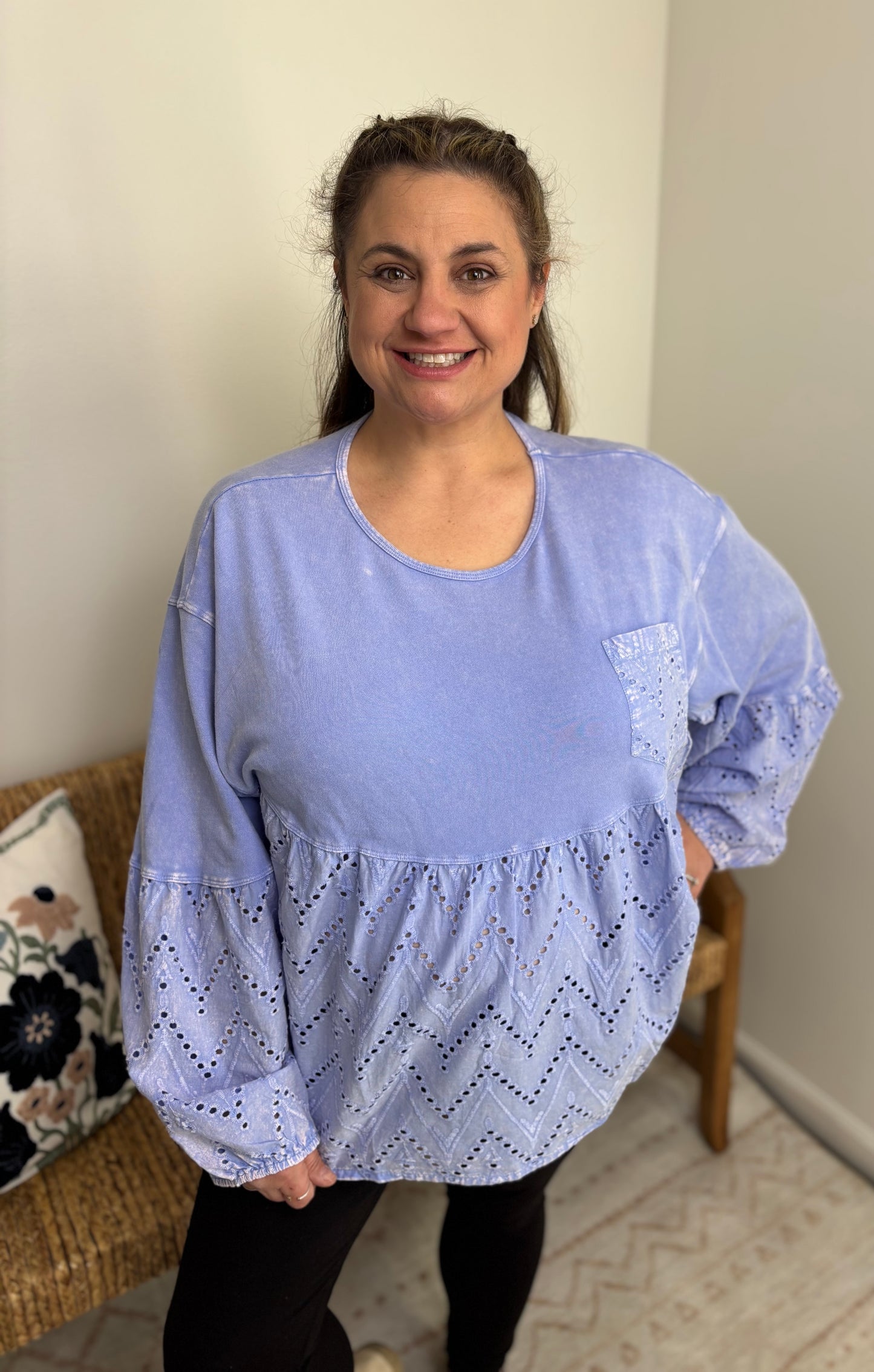 Wisteria Daydream Top