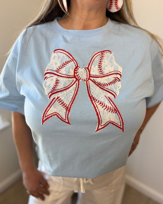 Baseball Lace T